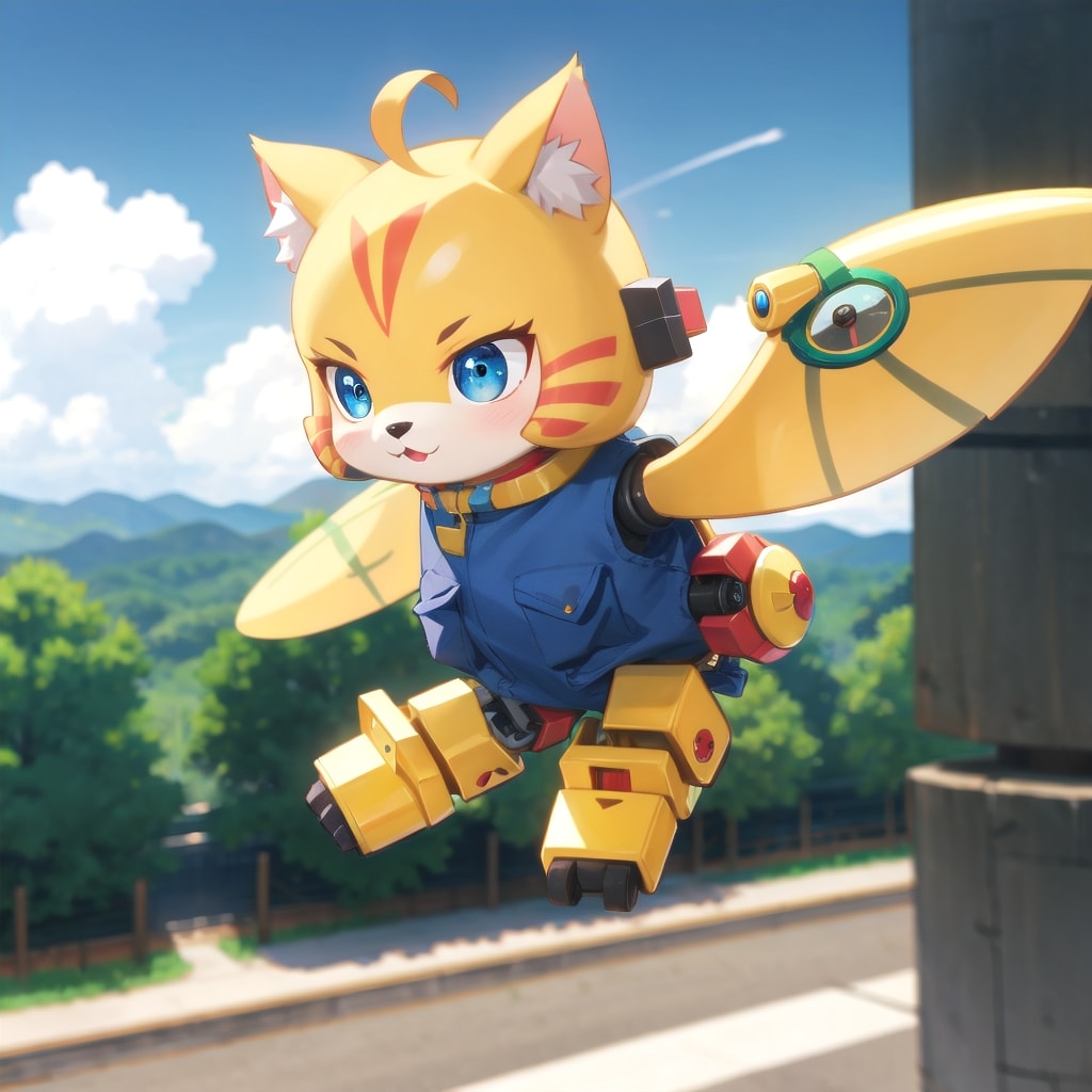 6/1の猫型ロボット