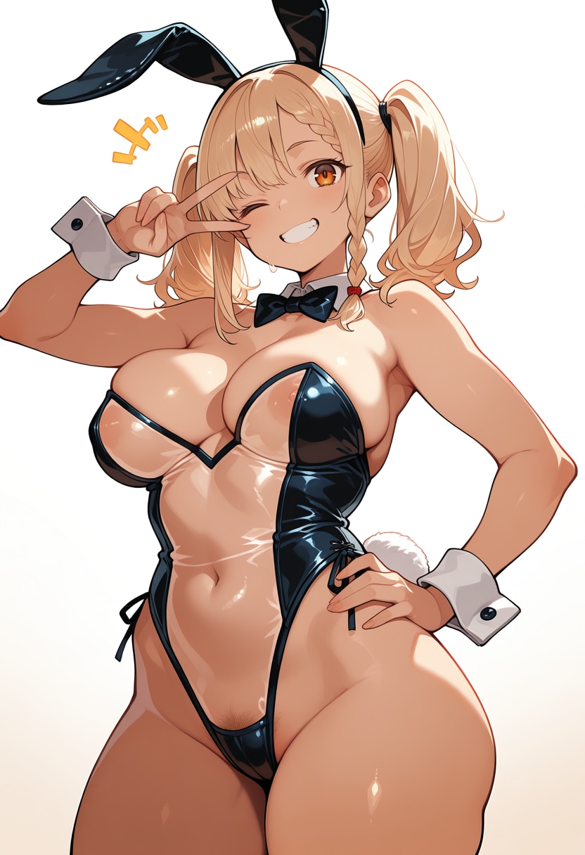 バニーと水着？