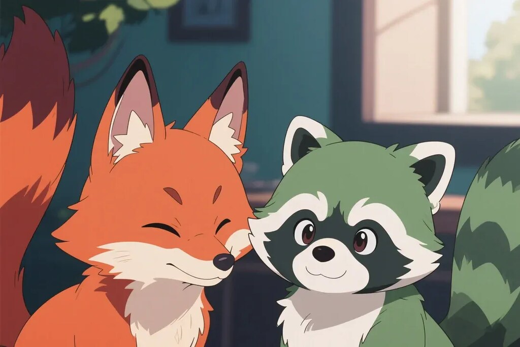 赤いきつねと緑のたぬき