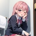 化粧室で二人きり(1) 6枚目