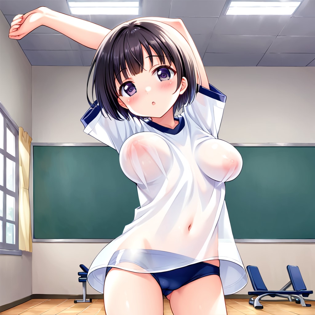 透け離れ乳
