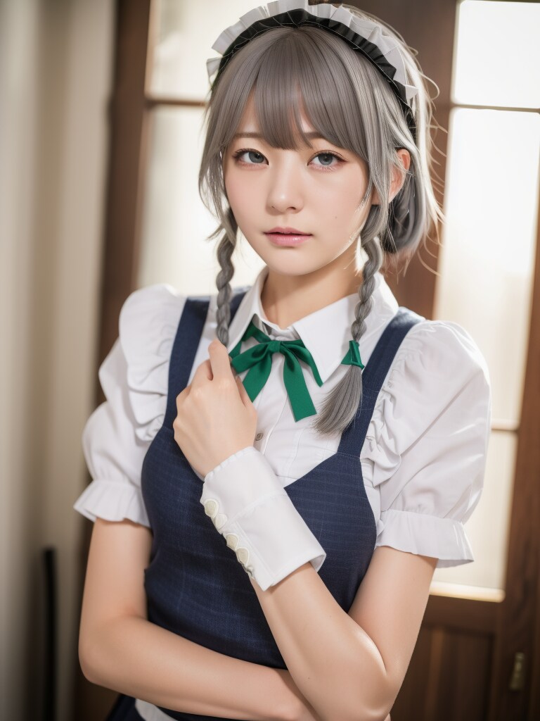 コスプレ（十六夜咲夜）