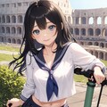 ローマの休日　JK in Roma 4枚目