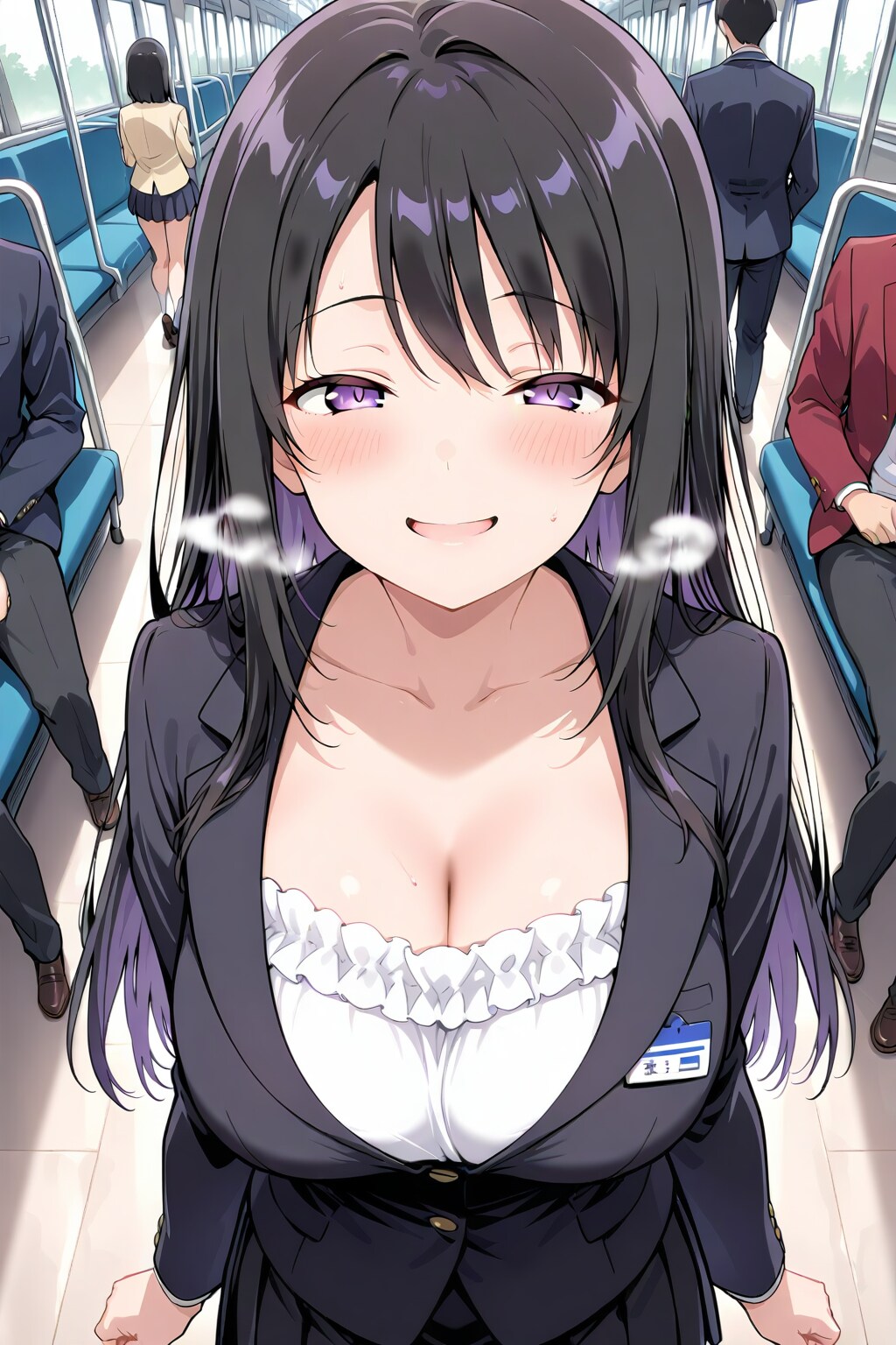 話しかけくれるガイドさん