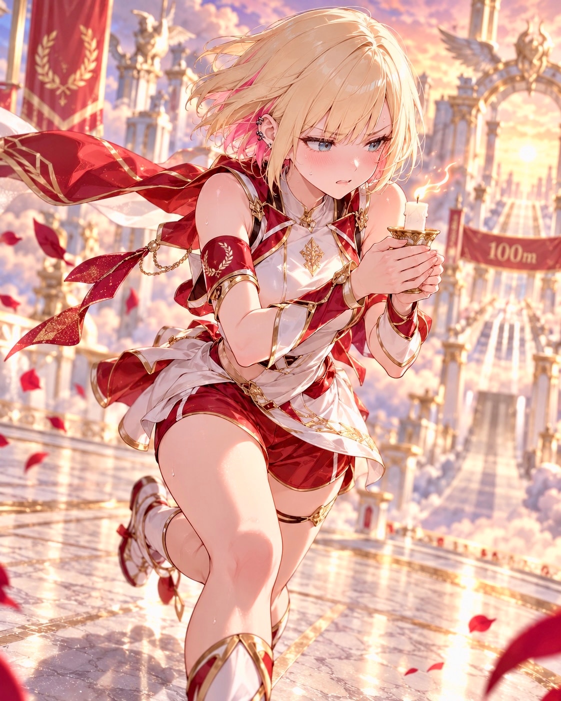 100m走、18分42秒 | の人気AIイラスト・グラビア