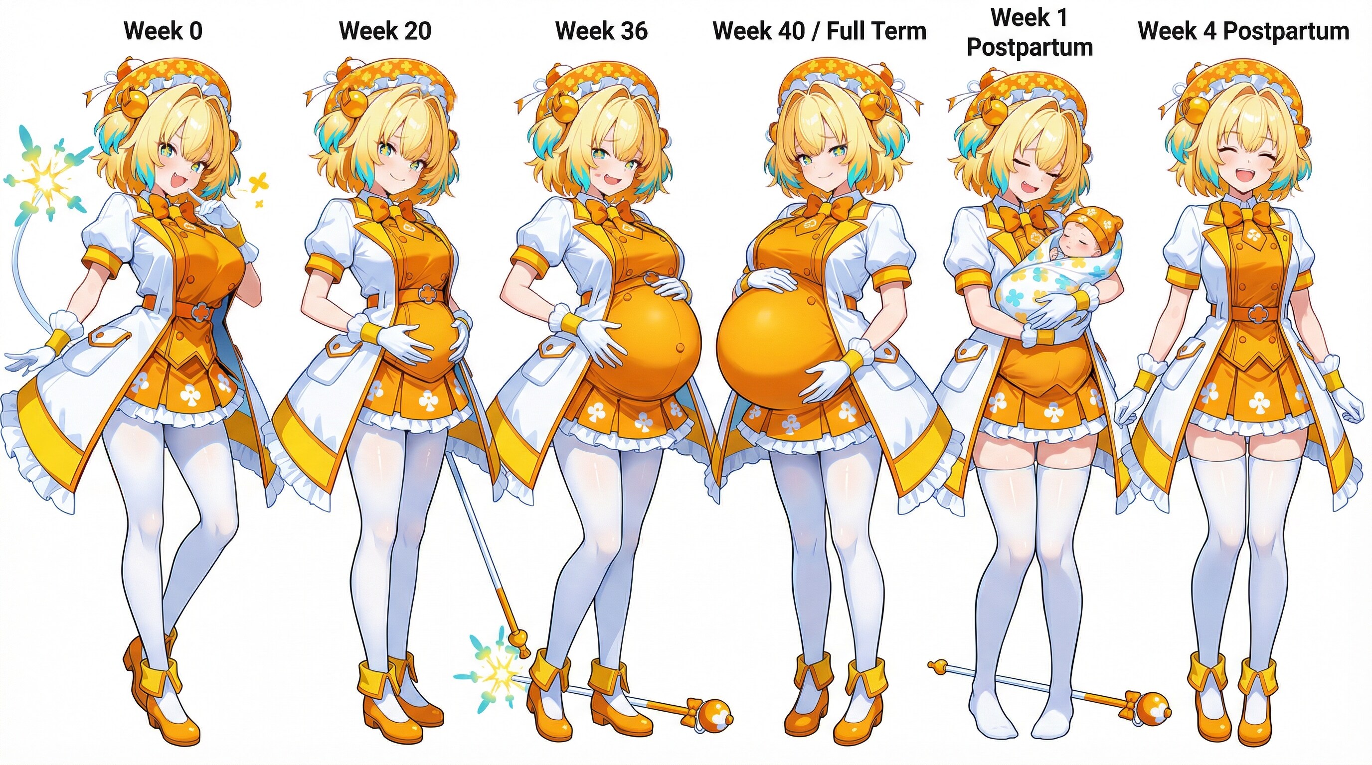 NanoBananaPro 2で妊娠家庭図作ってみた(　˙ ؂ ˙　)