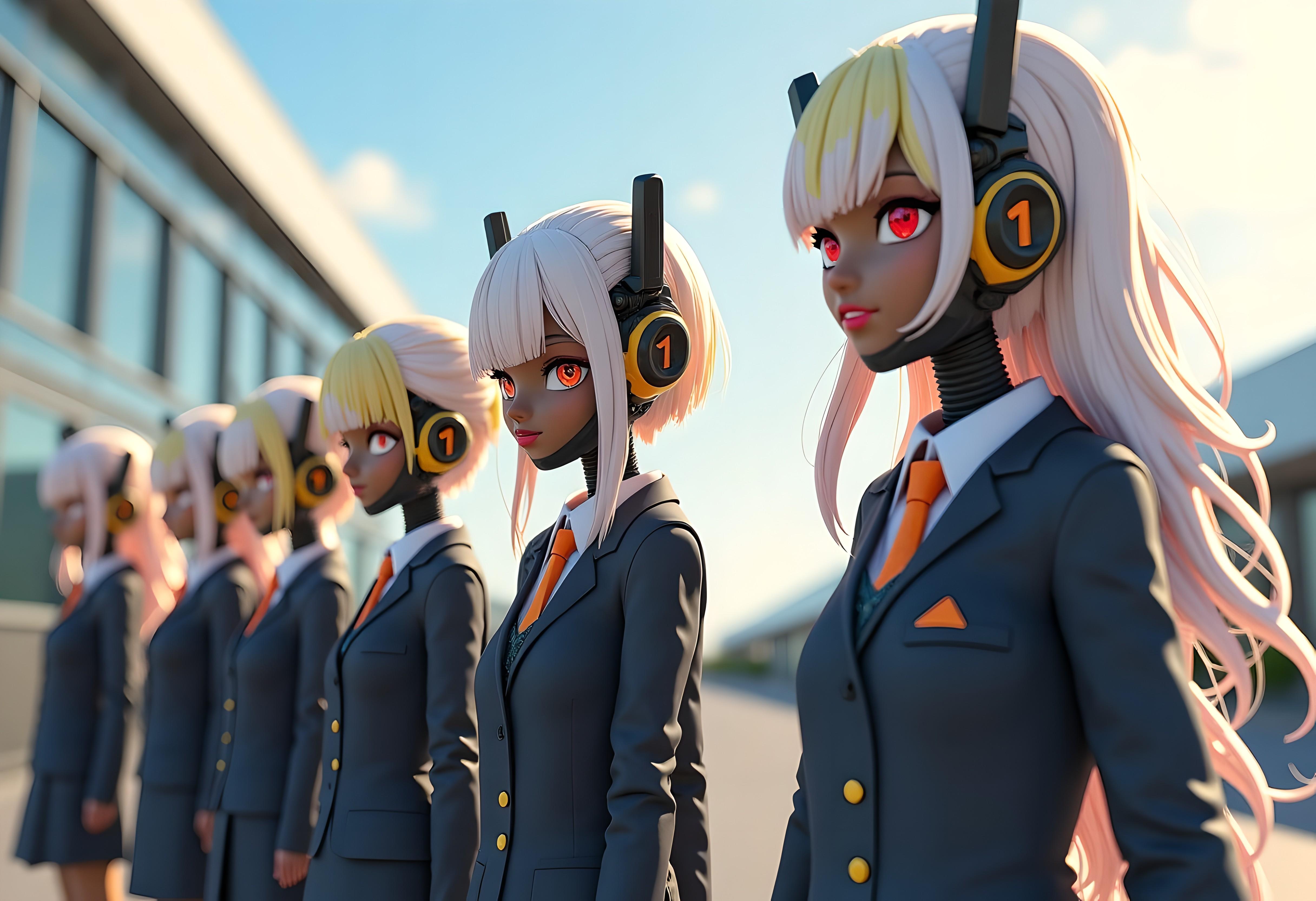 メカ娘2591号 | の人気AIイラスト・グラビア