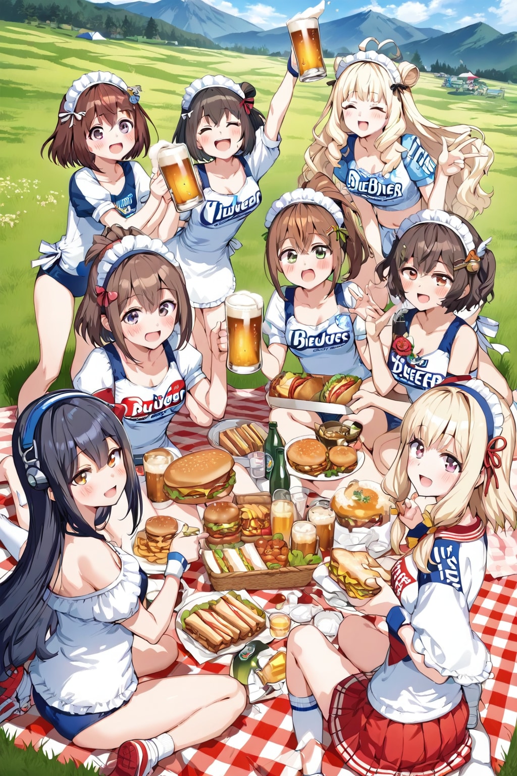 ハイキングで乾杯〜