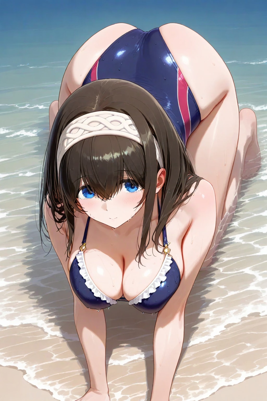鷺沢文香　水着