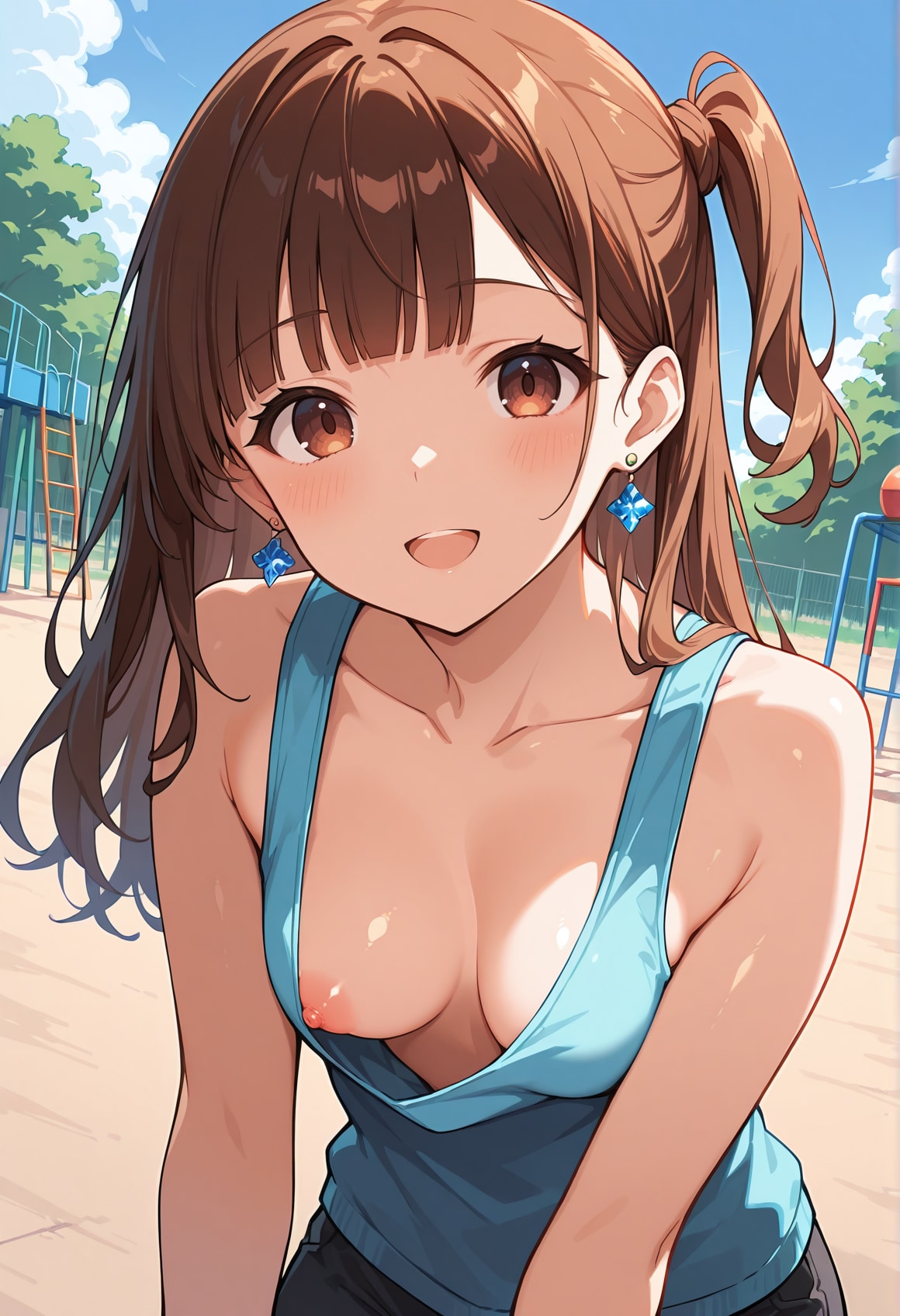 【illustrious・Lora紹介】胸チラ