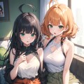 女の子の会話... 5枚目