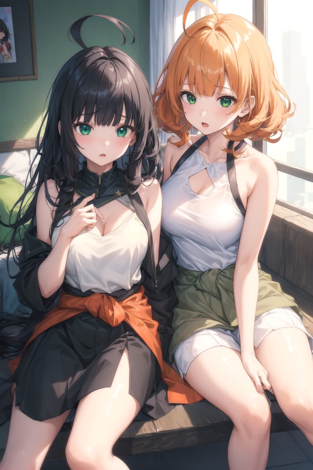 女の子の会話...