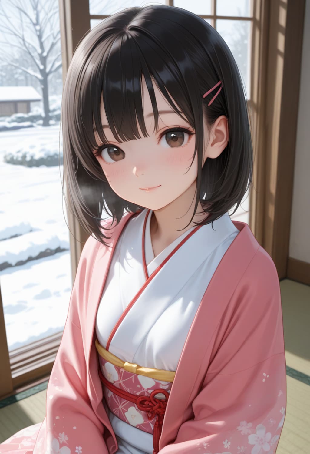 黒髪の美少女(207)