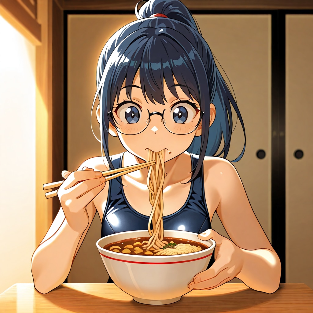水着でカレー対策
