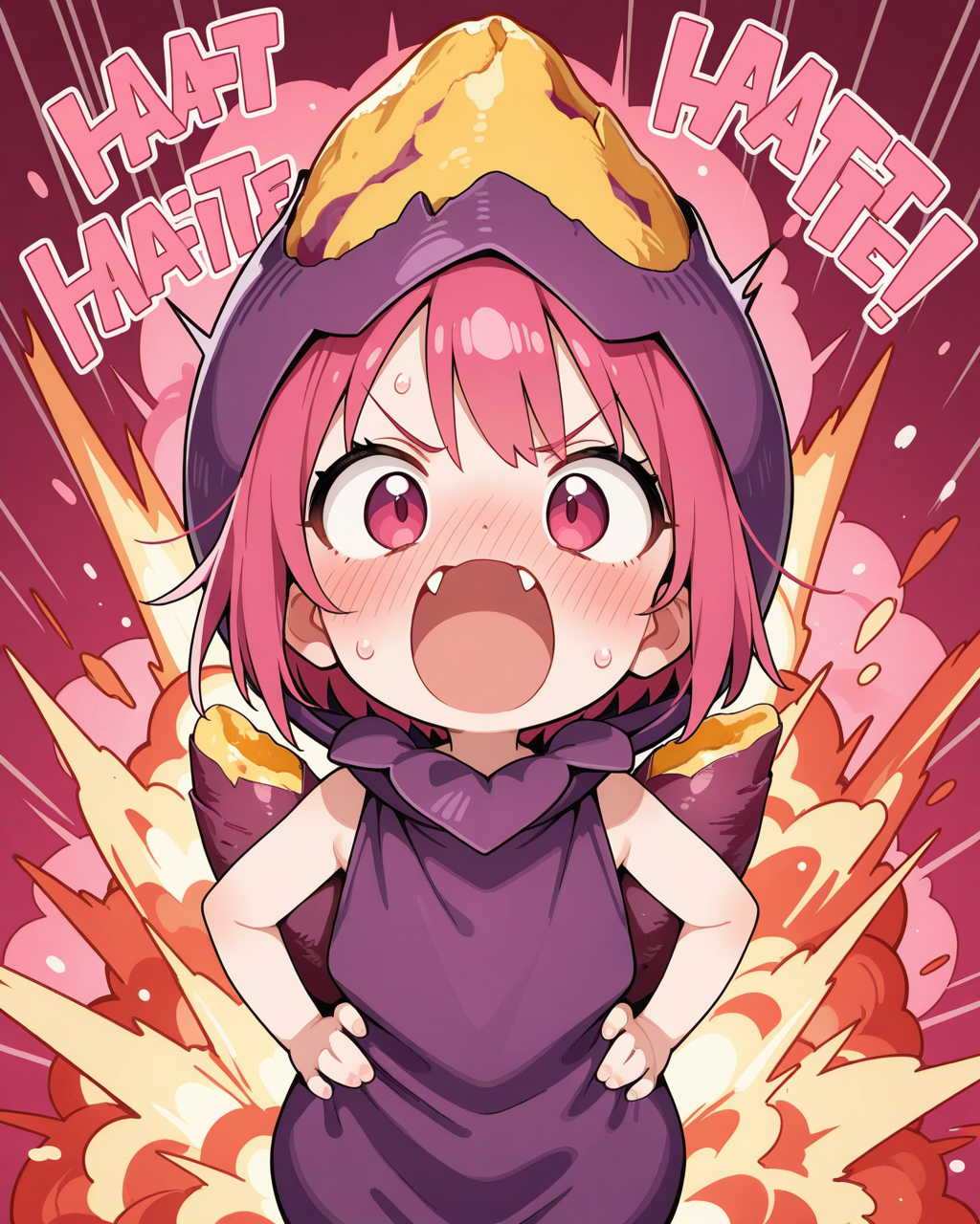 ちょっとぉー！！誰がイモよぉぉ～っ💢