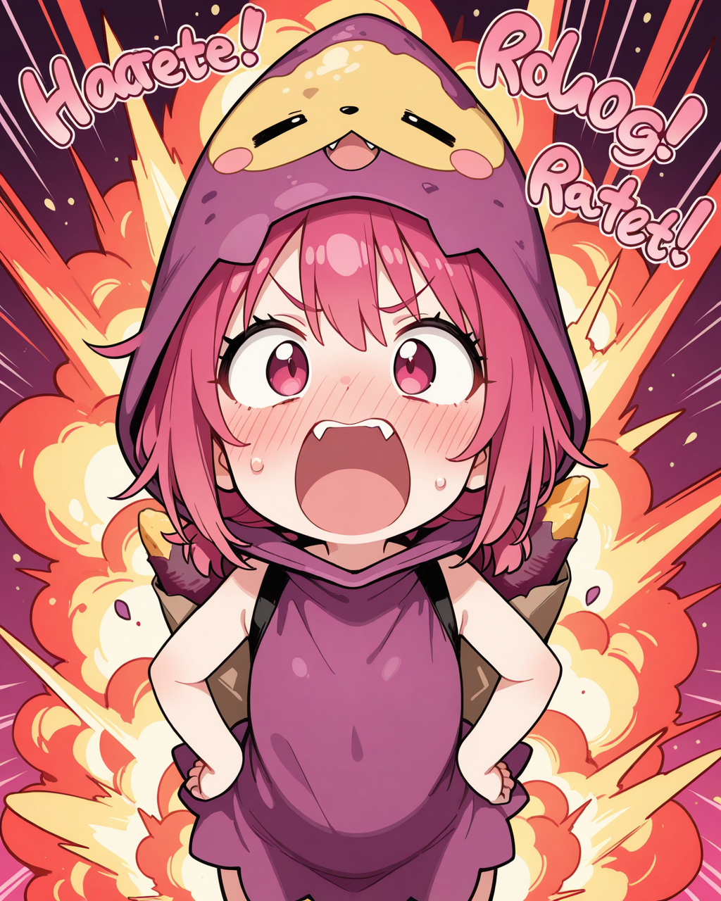 ちょっとぉー！！誰がイモよぉぉ～っ💢