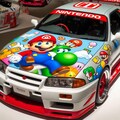 スーパーマリオと日産スカイラインGT-R 4枚目