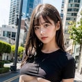 暑い日は下乳 6枚目