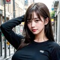 暑い日は下乳 5枚目