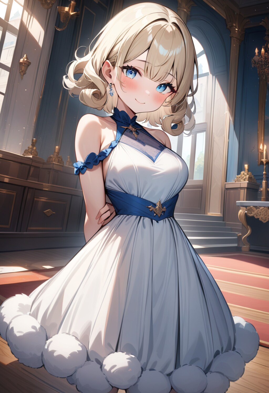 陽葵のの ちゃんの王宮でドレス👗