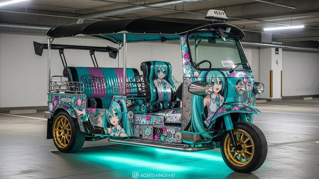 オート三輪初音ミク痛車