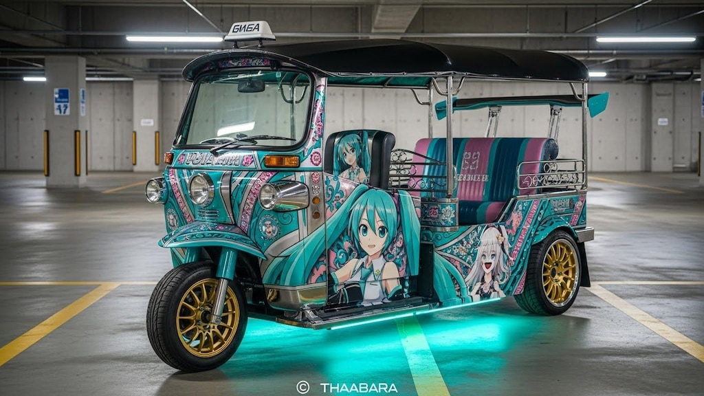 オート三輪初音ミク痛車