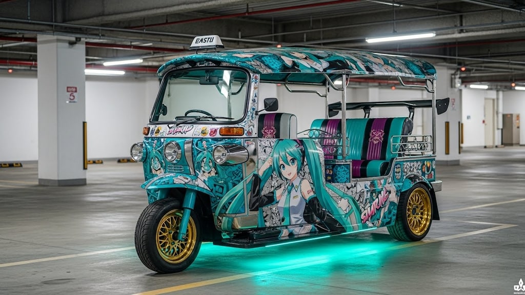 オート三輪初音ミク痛車