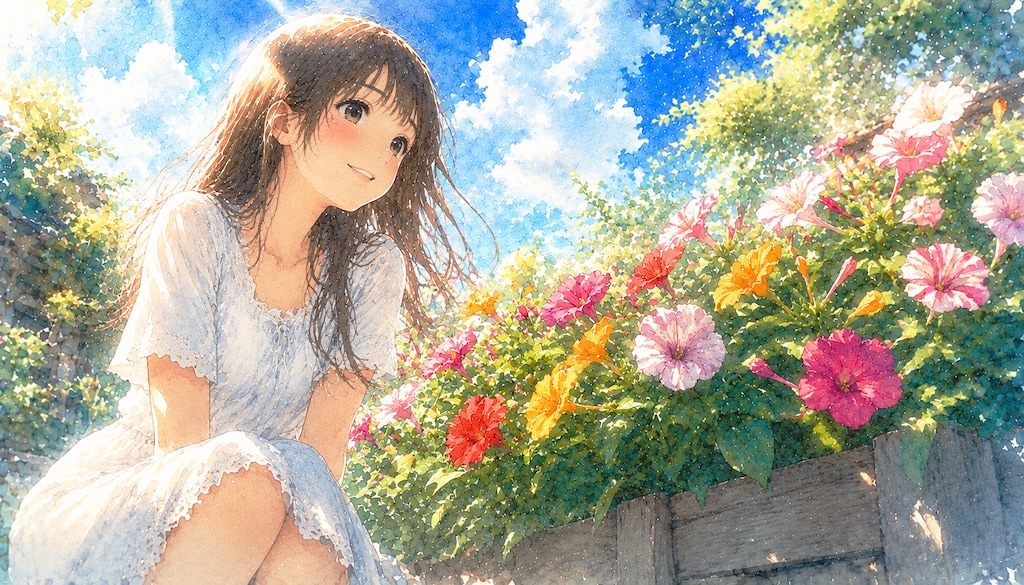 誕生花　0728 オシロイバナ