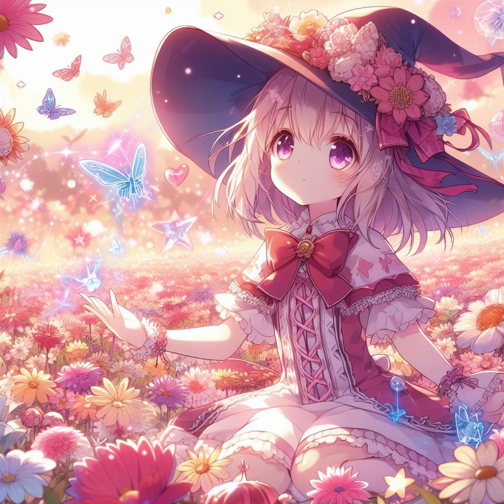 お花畑の魔法使い