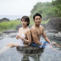 男友達と混浴したら、異性として認識し始めた。 3枚目