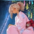七夕🎋おにくちゃん🍖 2枚目