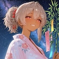 七夕🎋おにくちゃん🍖 3枚目