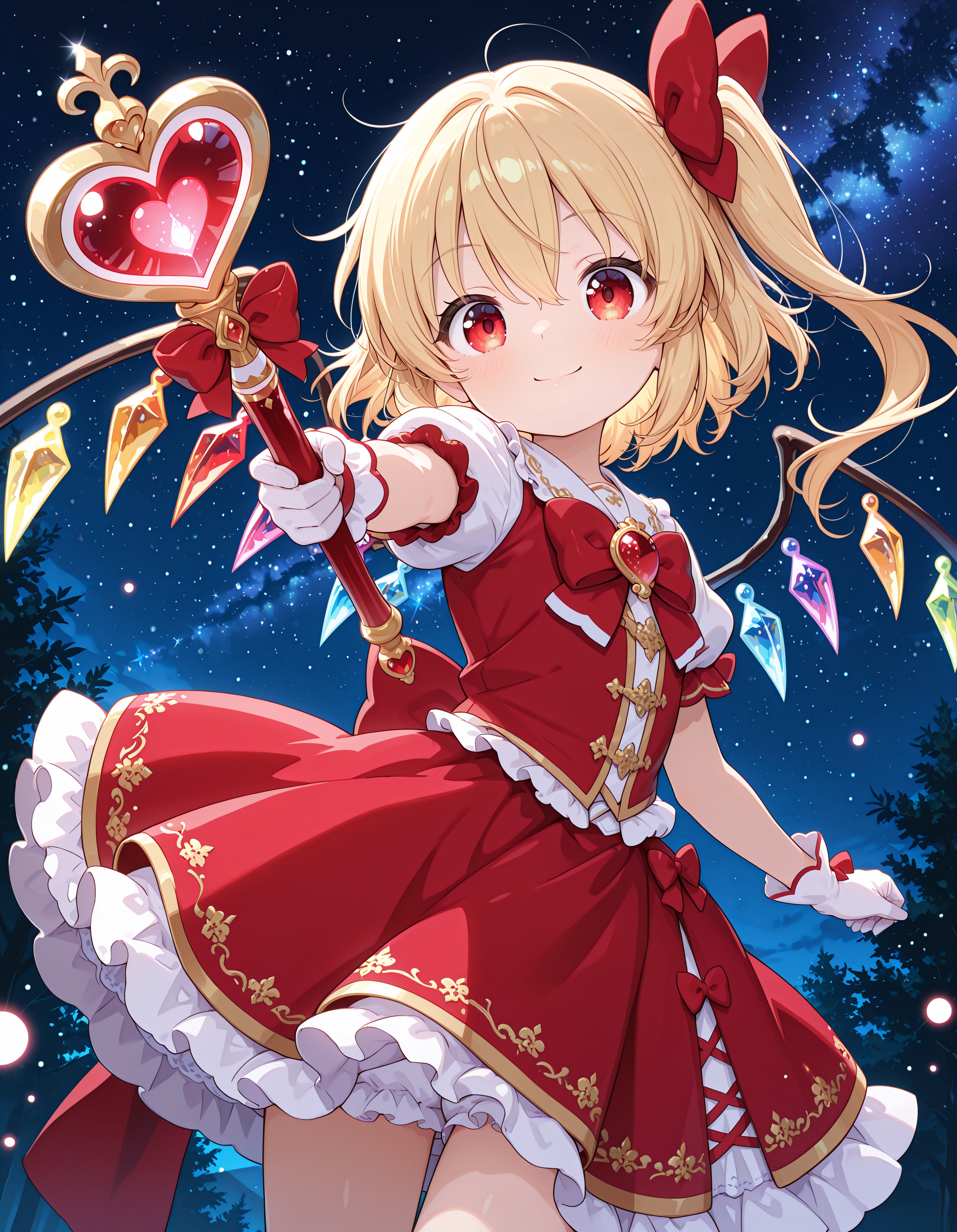 星空と魔法のステッキ | の人気AIイラスト・グラビア