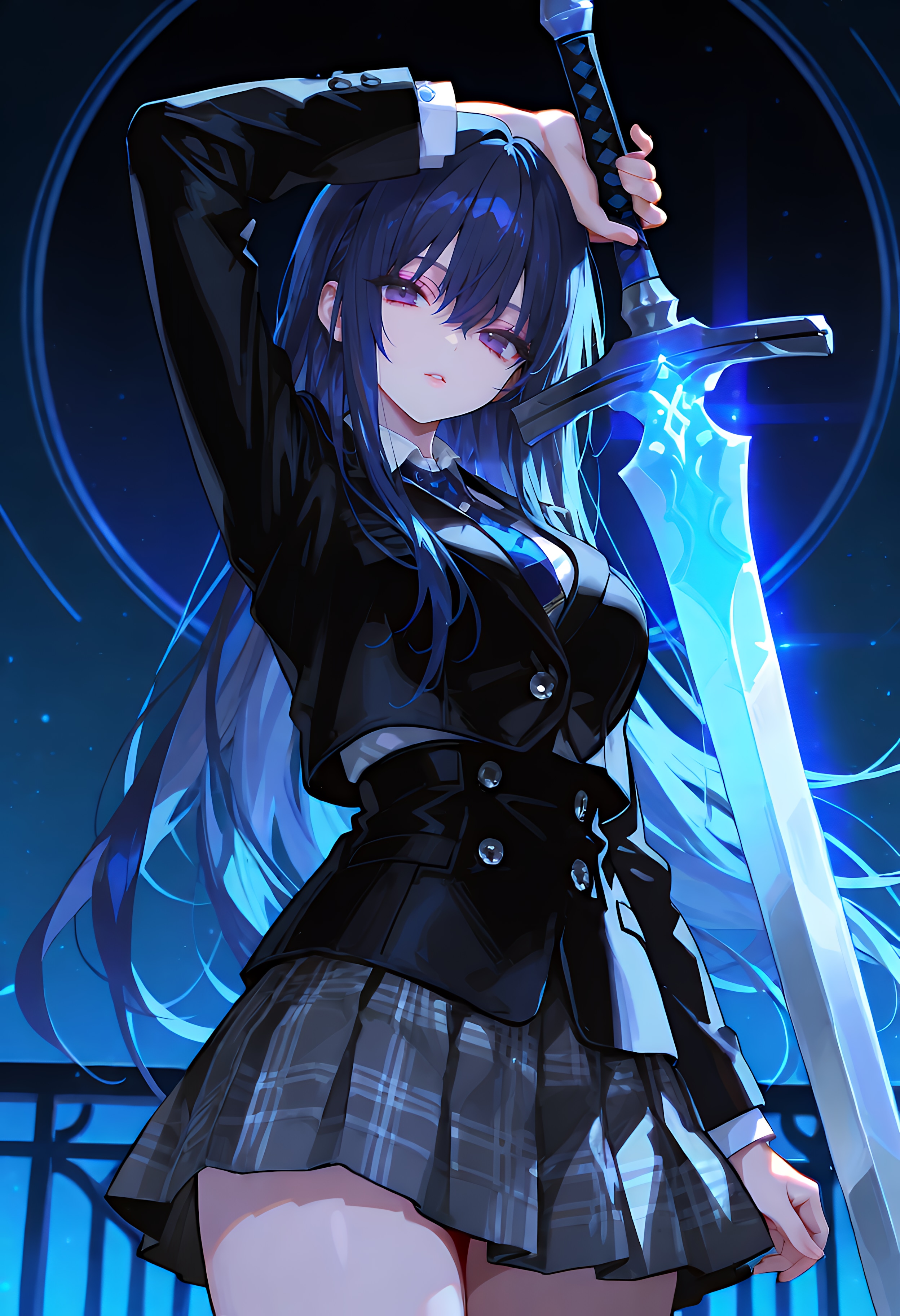 月下 | の人気AIイラスト・グラビア