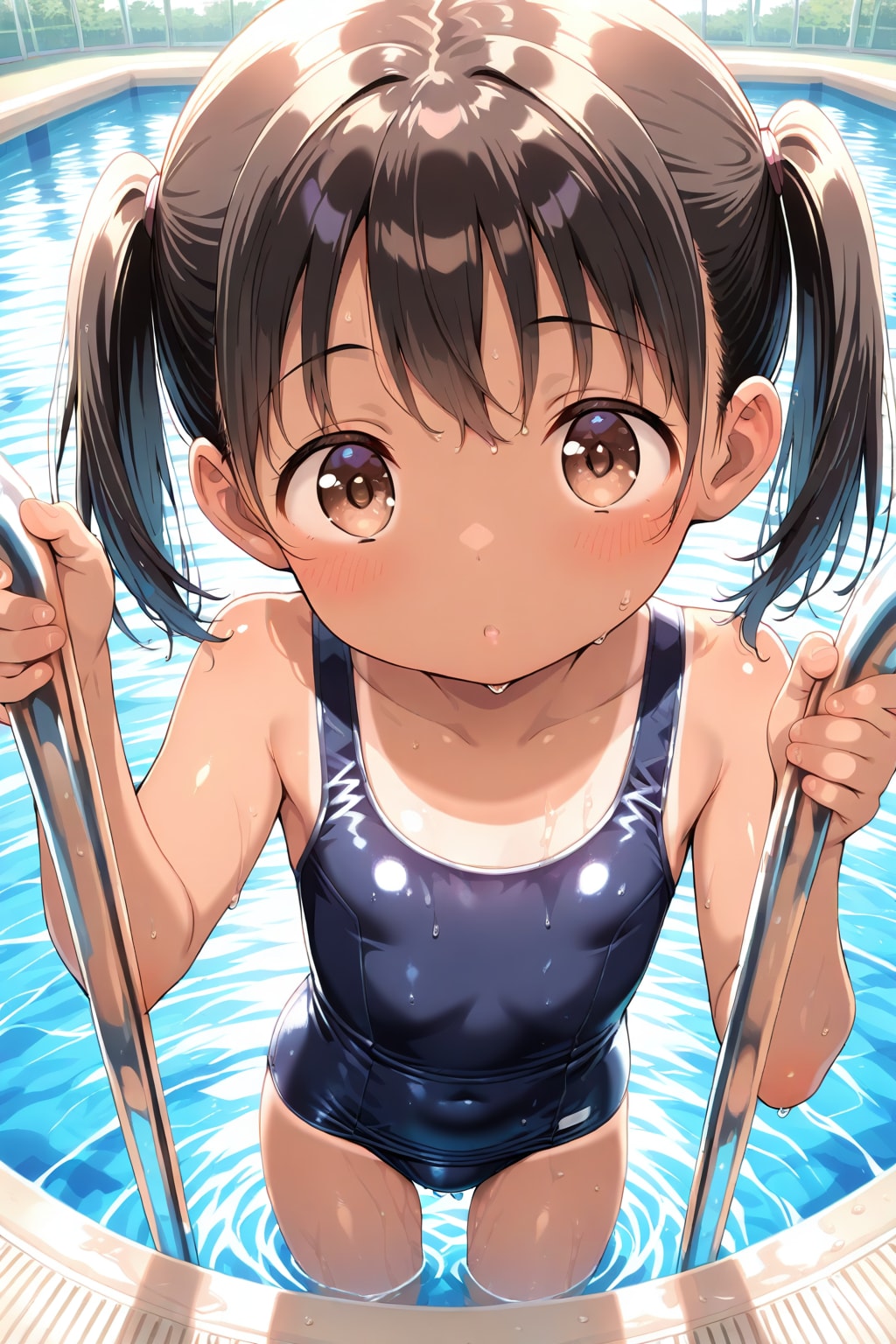 スク水美少女