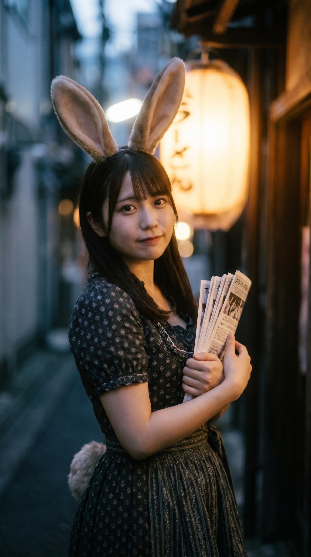 A Smile Lit by Lantern Streets
