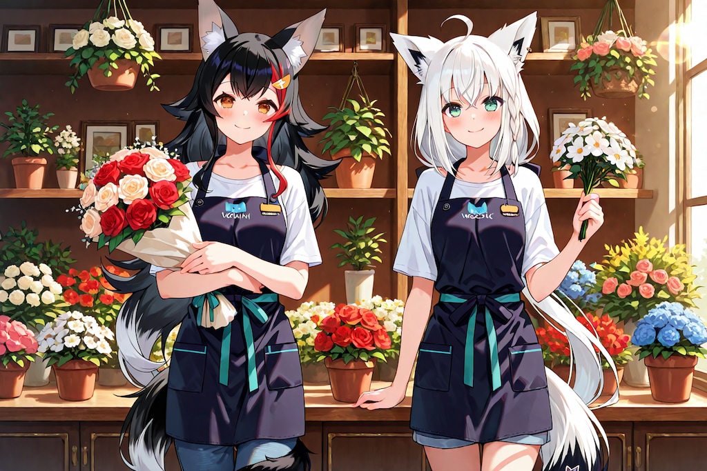 狐と狼の花屋