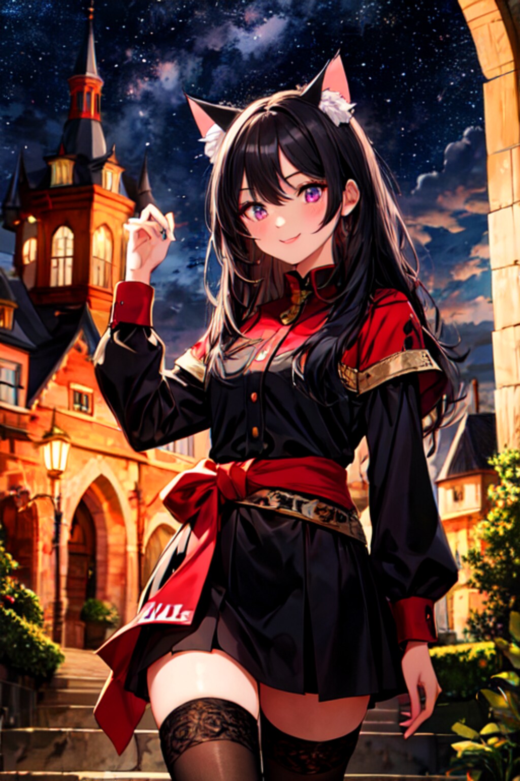 うちの子と猫のいる街(12枚)