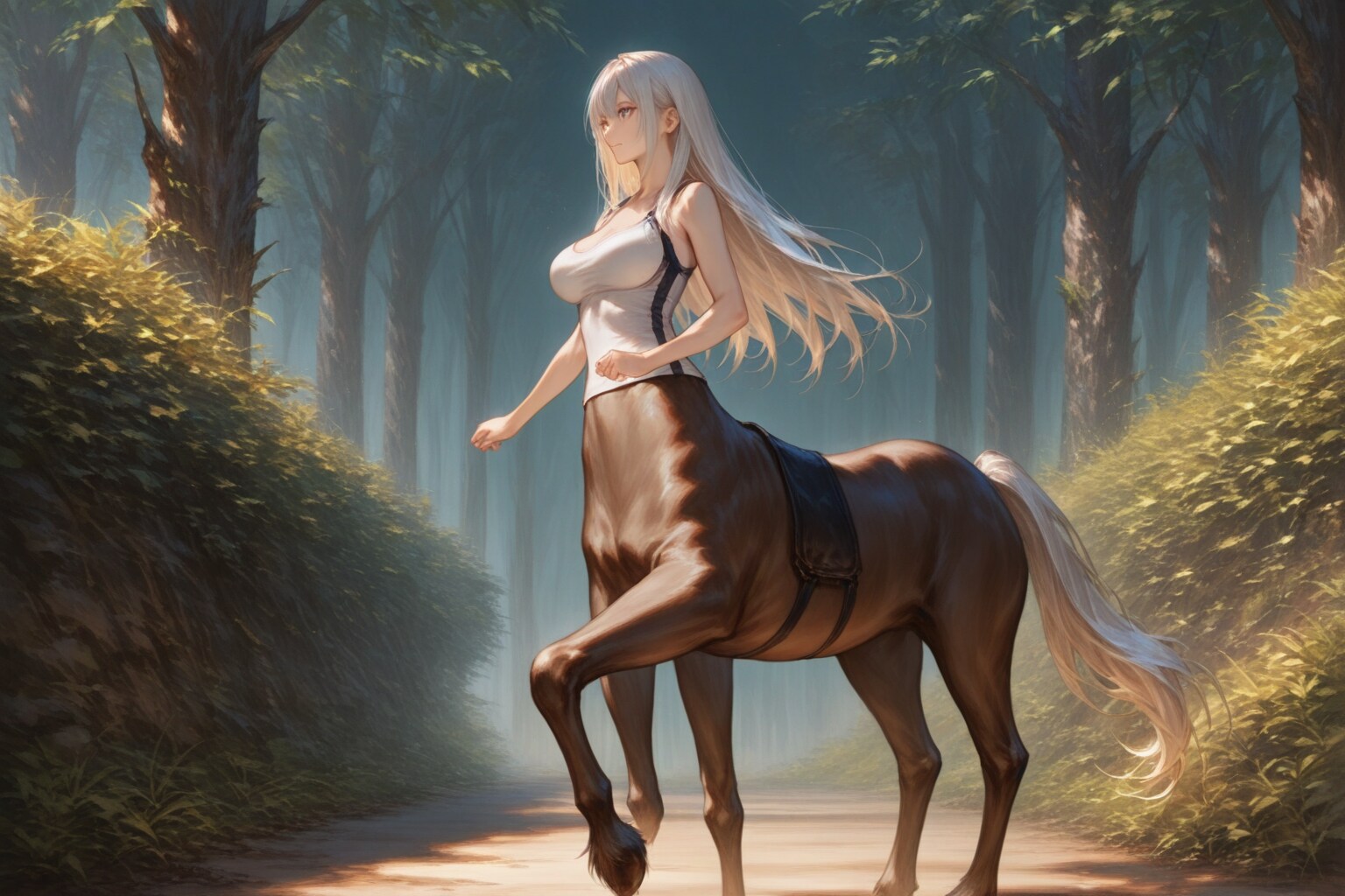 ケンタウロスお嬢さん | の人気AIイラスト・グラビア