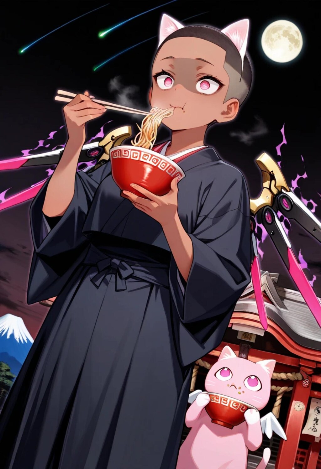 シオネエ和尚VSギャニャ弟子【ニャンノ世界】