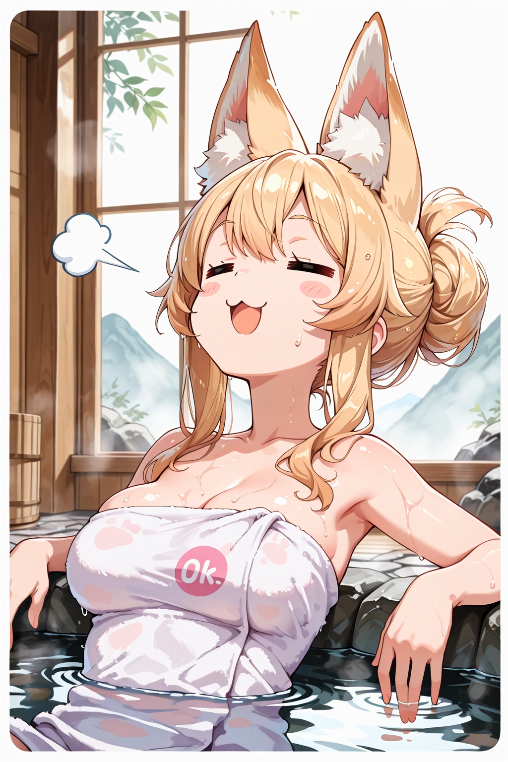 ケモミミゆるふわおねえさんの温泉旅行