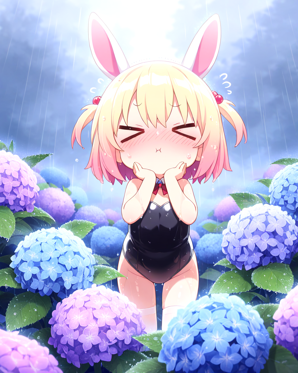 うさぎさんのちゅー♡