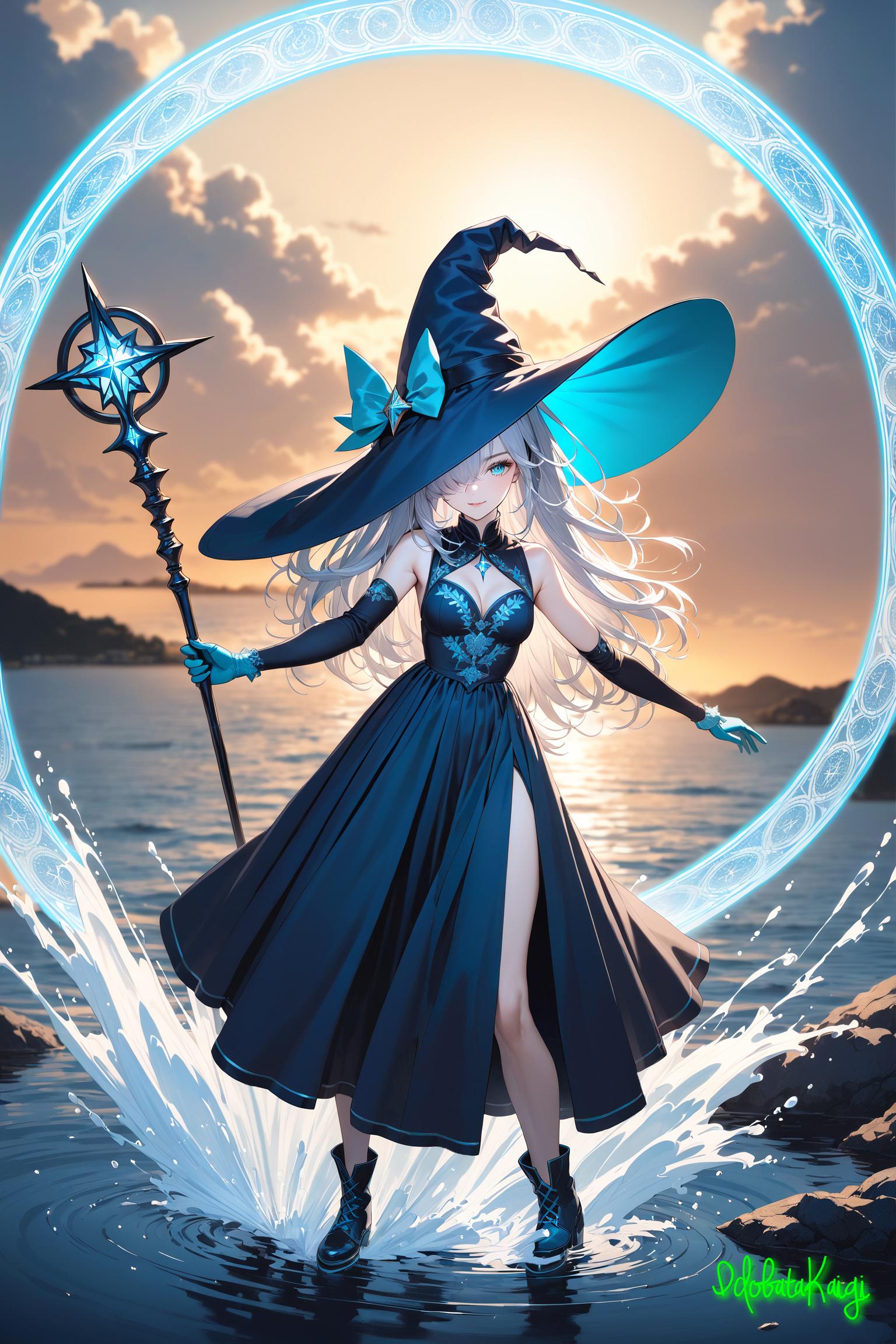 Witch(Water) ① | の人気AIイラスト・グラビア