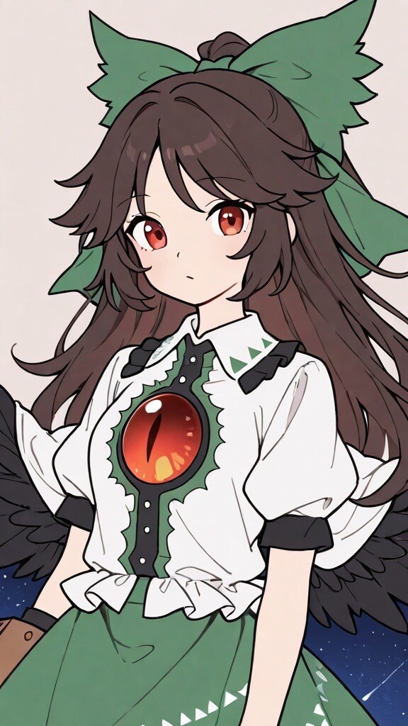 reiuji utsuho (touhou) | の人気AIイラスト・グラビア