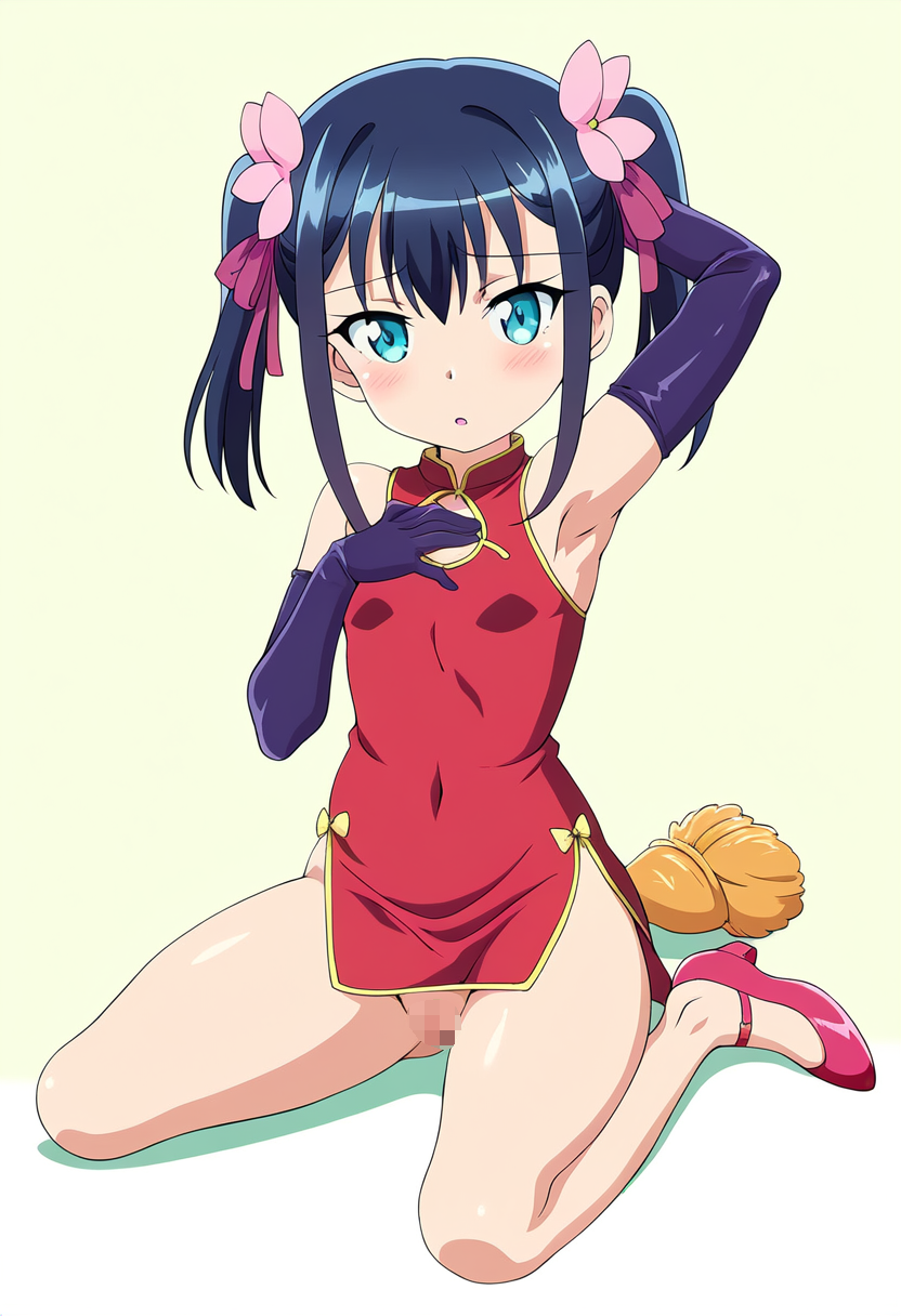 ちっぱいチャイナガール♡