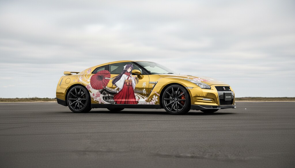 大正ロマンキャラ痛車