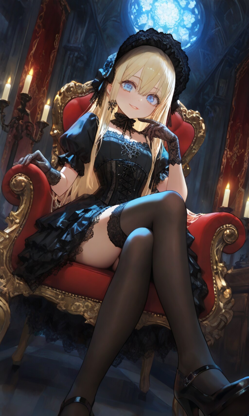 ゴシックスタイルなアヤちゃん🦋‪🌷