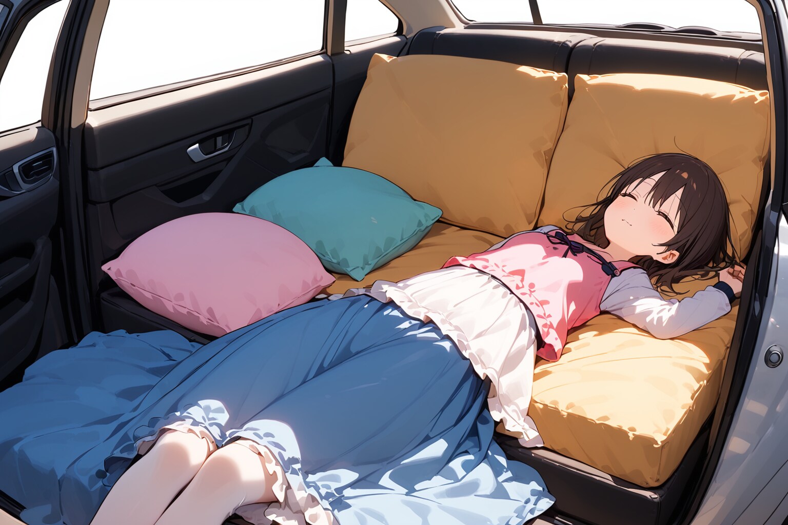 車中泊 | の人気AIイラスト・グラビア