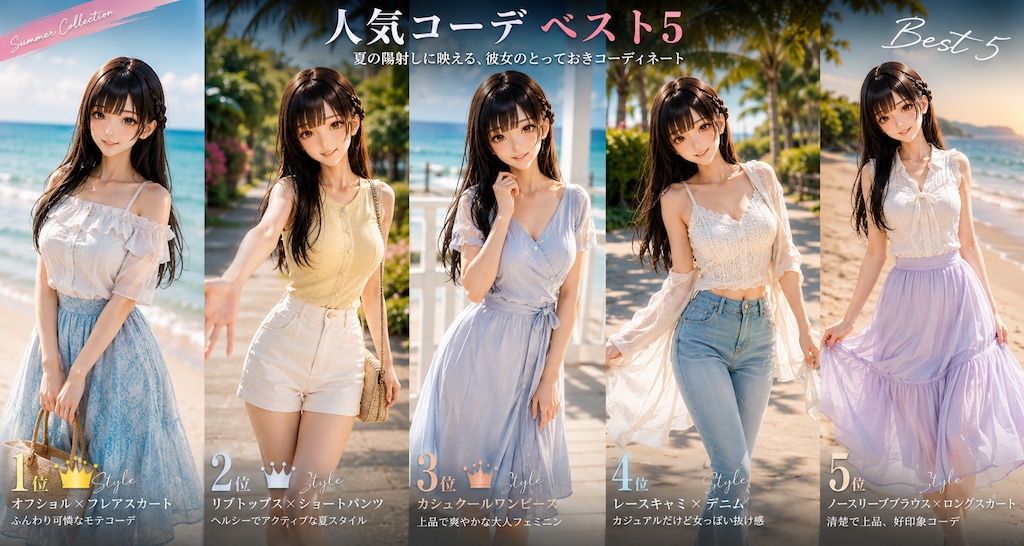 2026夏の人気コーデ