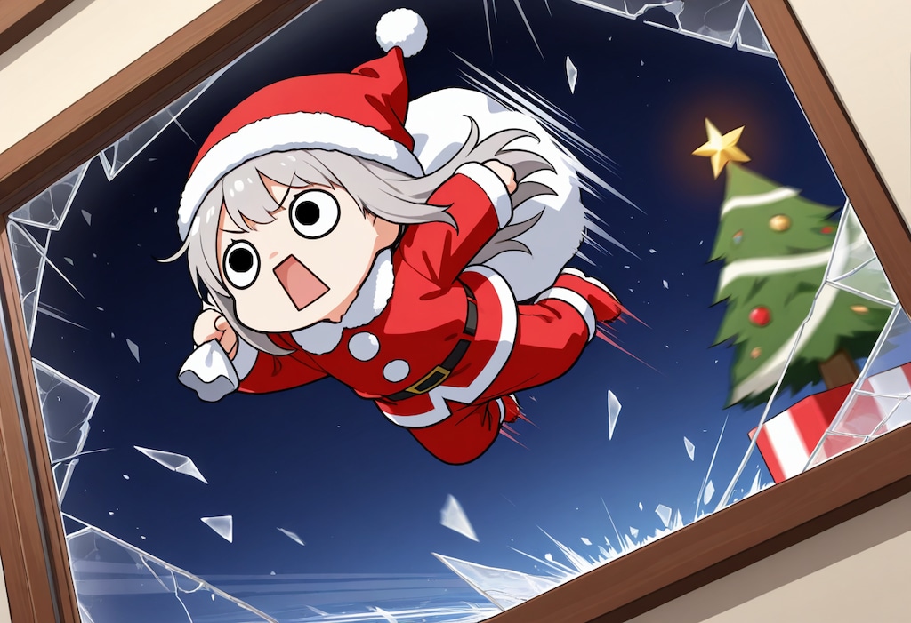 クリスマスプレゼント御届けしてしまいよったえらいこっちゃ嬢
